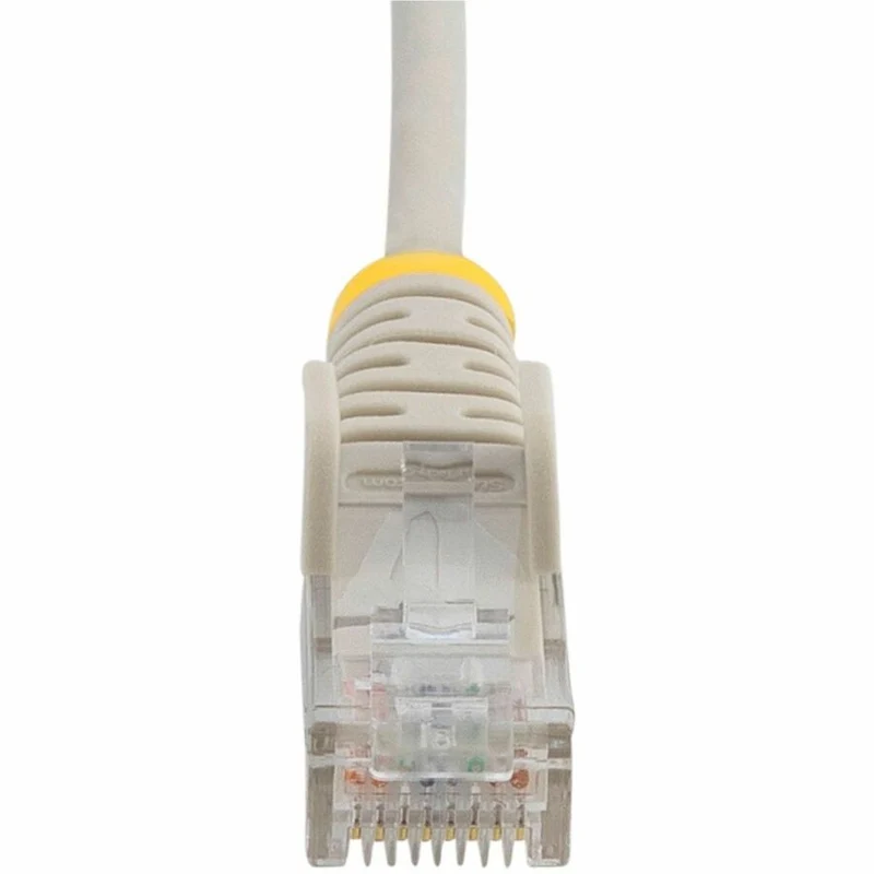 Câble Ethernet CAT50 fin gris StarTech.com de 6 m, RJ45 fin sans accroc, UTP, LSZH, cuivre nu 28 AWG, cordon de raccordement réseau fin, testé Fluke N6PAT50GRS