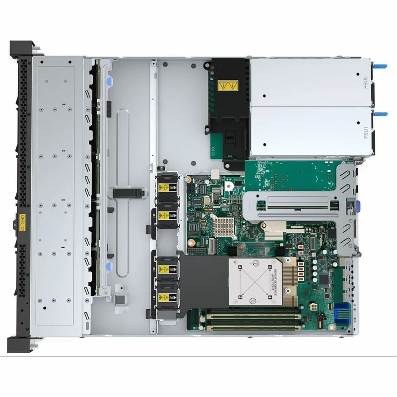 Serveur rack 250U Lenovo ThinkSystem SR3 V7 1001DCL1NA - 1 x Intel Xeon E-2478 2.80 GHz - 32 Go de RAM - 6.72 To SSD - (2 x 480 Go, 3 x 1.92 To) Configuration SSD - Contrôleur Serial ATA 7DCL1001NA
