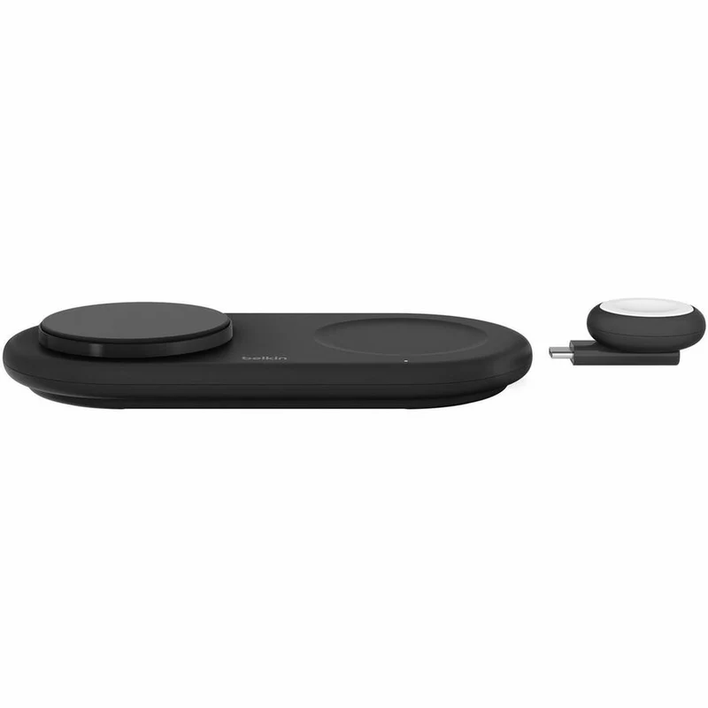 Chargeur magnétique sans fil Belkin BoostCharge Pro 3 en 1 avec Qi2 15 W WIZ022TTBK