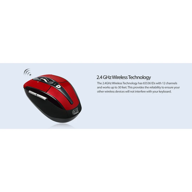 Adesso iMouse S60R - Souris nano programmable sans fil 2.4 GHz IMOUSES60R