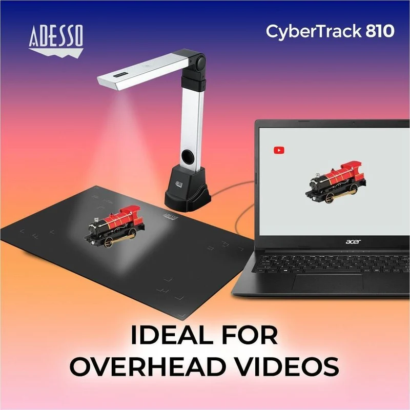 Caméra de documents Adesso Cybertrack 810 CYBERTRACK 810