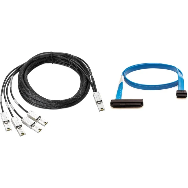 Câble de lecteur LTO HPE StoreEver 4 m Mini SAS HD (SFF-8644) pour kit de montage en rack 1U 876805-B21