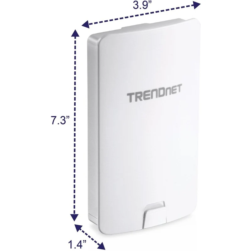 TRENDnet Kit de pont point à point préconfiguré 14 DBI WiFi AC867 PoE extérieur ; 4 antennes directionnelles DBI ; pour applications de pont WiFi point à point ; 5 GHz ; AC867 ; TEW-840APBO2K TEW-840APBO2K