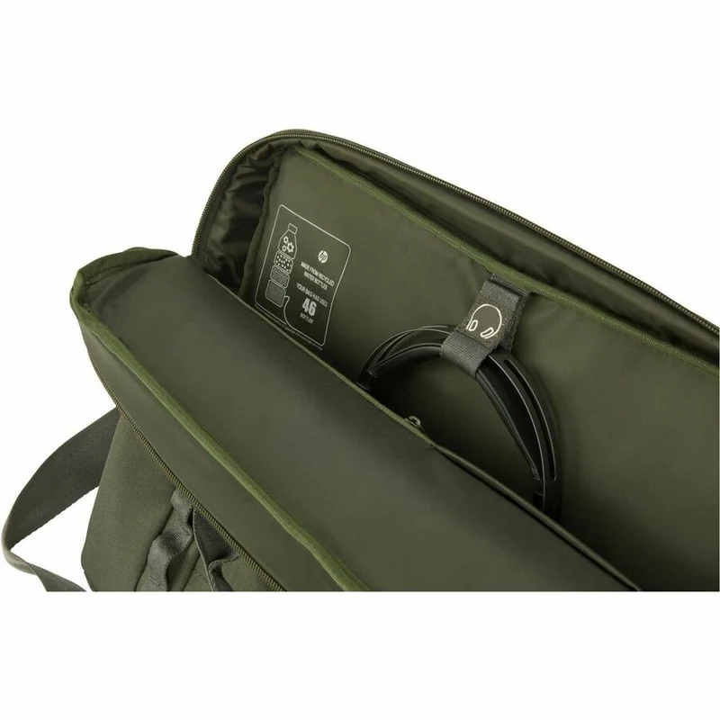 Sacoche de transport HP (Messenger) pour ordinateur portable 15.6" - Gris, vert 9J497AA