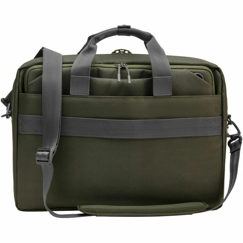 Sacoche de transport HP (Messenger) pour ordinateur portable 15.6" - Gris, vert 9J497AA