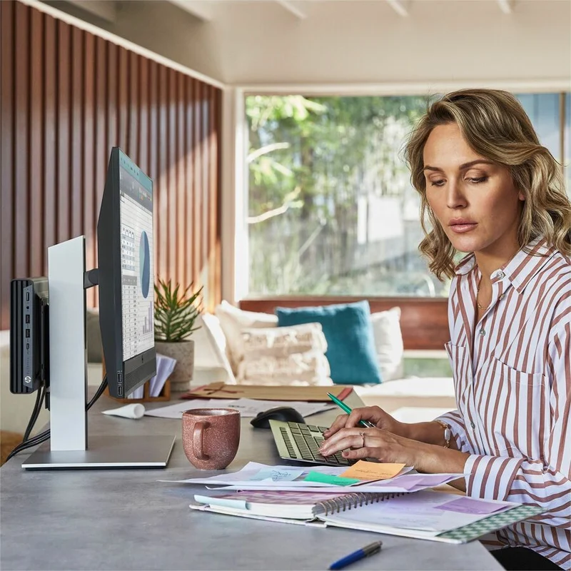 Ordinateur de bureau HP Elite Mini 800 G9 - Intel Core i5 14e génération i5-14500T - Technologie vPro - 16 Go - SSD 512 Go - Mini ordinateur de bureau - Noir A12GMUT#ABA
