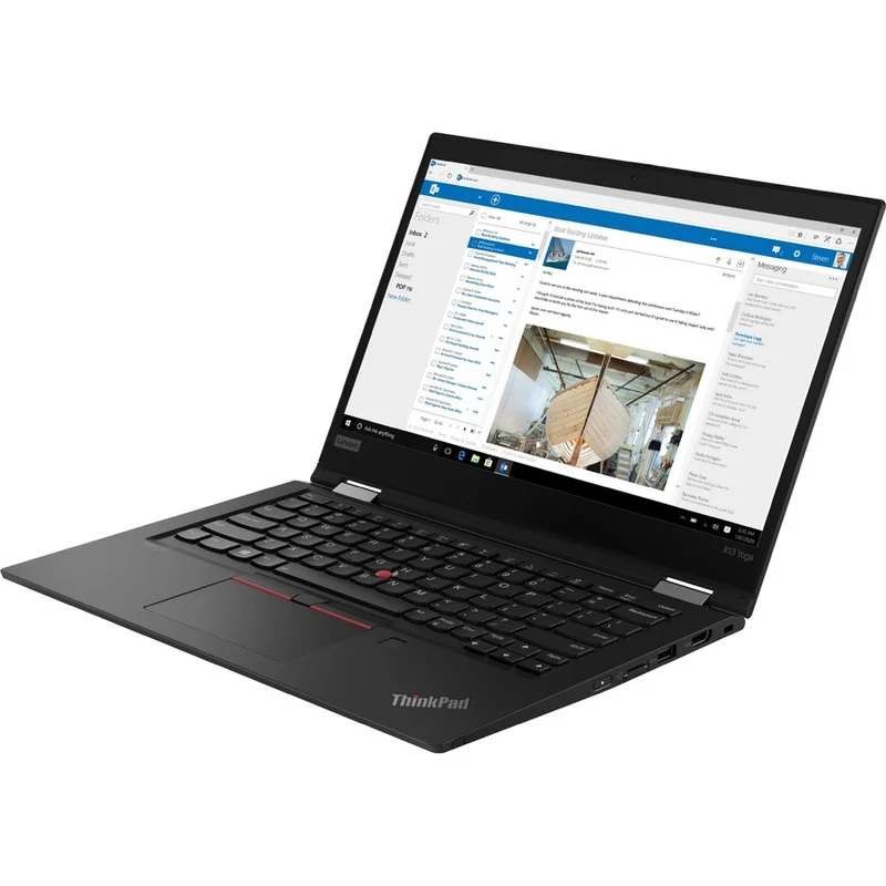 Lenovo ThinkPad X13 Yoga Gen 1 20SYS4DR00 Ordinateur portable convertible 13.3 en 2 à écran tactile 1" - Full HD - Intel Core i5 10e génération i5-10210U - 8 Go - SSD 512 Go - Noir 20SYS4DR00