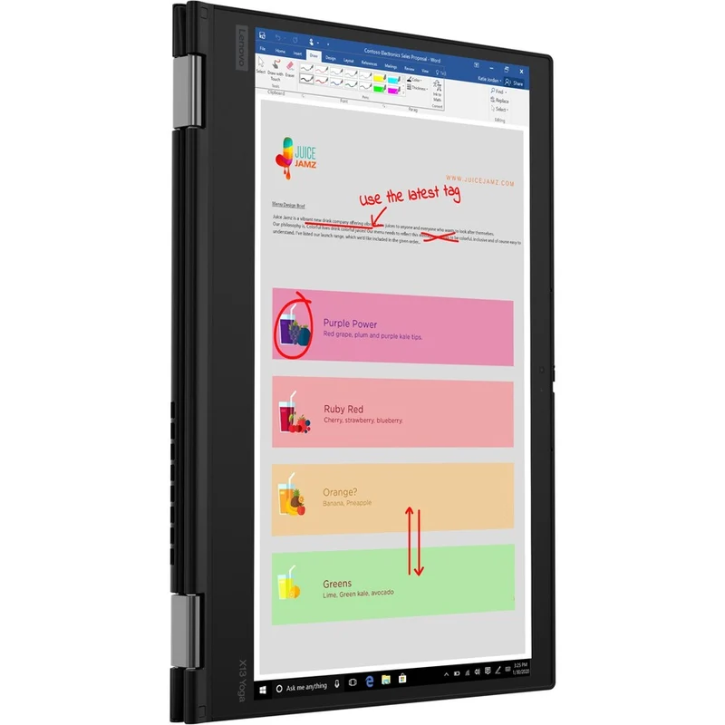 Lenovo ThinkPad X13 Yoga Gen 1 20SYS4DR00 Ordinateur portable convertible 13.3 en 2 à écran tactile 1" - Full HD - Intel Core i5 10e génération i5-10210U - 8 Go - SSD 512 Go - Noir 20SYS4DR00
