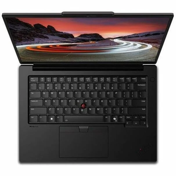 Station de travail mobile Lenovo ThinkPad P14s Gen 5 21G20027US 14.5" - 3K - Intel Core Ultra 9 185H - Technologie vPro - 64 Go - SSD 1 To - Clavier anglais - Noir 21G20027US