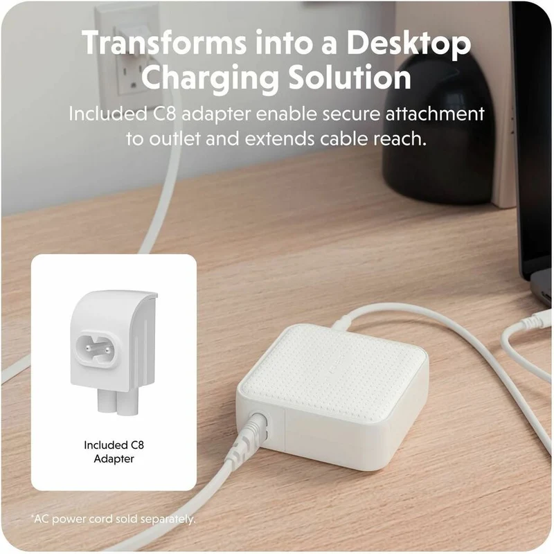 Chargeur de voyage USB-C GaN Hyper HyperJuice 100 W avec 4 ports HJ1002WHWWGL
