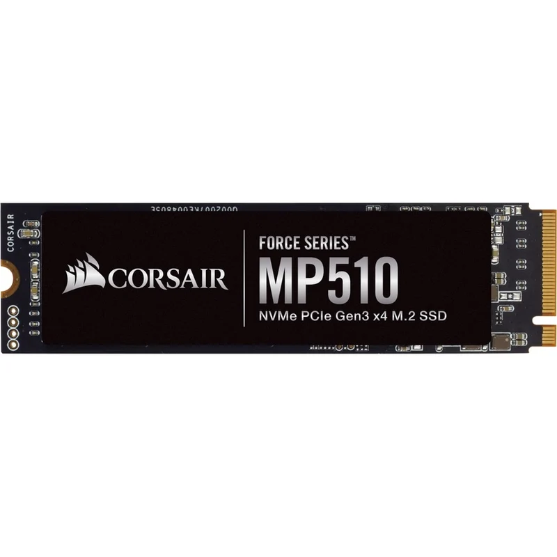 Disque SSD Corsair Force MP510 480 Go - M.2 2280 interne - PCI Express NVMe (PCI Express NVMe 3.1 x4) CSSD-F480GBMP510