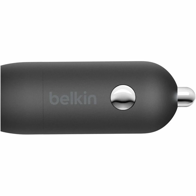 Chargeur de voiture USB-C Belkin BoostCharge 30 W + câble USB-C vers USB-C CCA004BT1MBK-B6