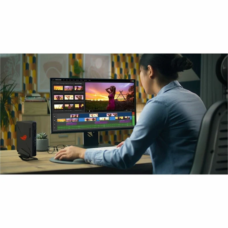 Ordinateur de bureau de jeu Asus ROG NUC - Intel - 16 Go - Mini PC RNUC14SRKU7168A1I