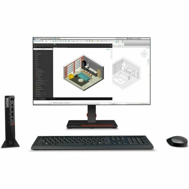 Station de travail Lenovo ThinkStation P3 30H00010US - 1 x Intel Core i9 13e génération i9-13900T - Technologie vPro - 16 Go - SSD 512 Go - Tiny 30H00010US