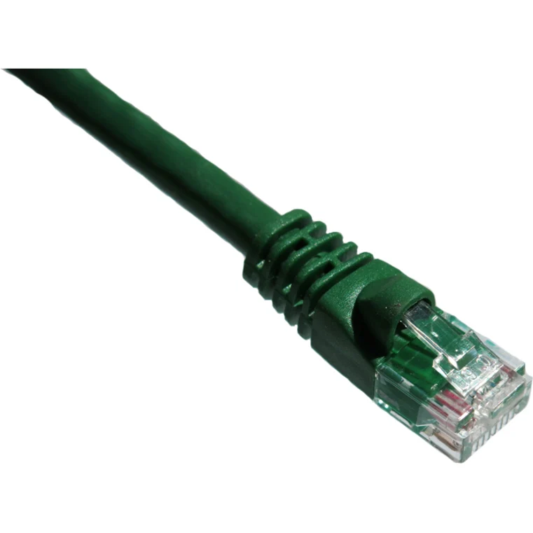 Axiom 5FT CAT6 UTP 550 MHz Câble de raccordement sans accroc Botte moulée (Vert) C6MB-N5-AX