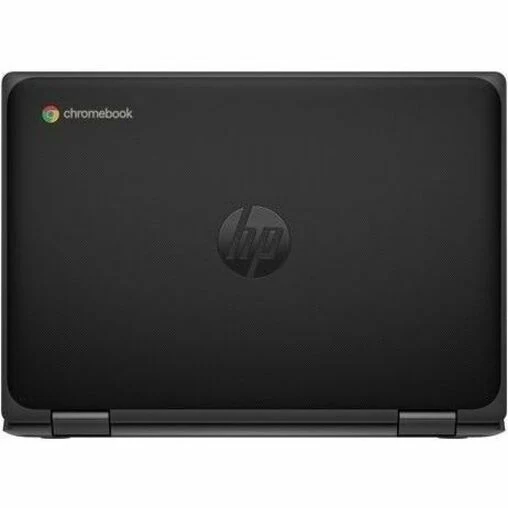 Chromebook convertible 360 en 5 robuste à écran tactile HP Fortis x11.6 G2 1" - HD - Intel N-Series N100 - 4 Go - Mémoire flash 32 Go - Clavier bilingue - Jack Black 9R393UT#ABL