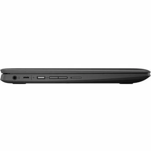 Chromebook convertible 360 en 5 robuste à écran tactile HP Fortis x11.6 G2 1" - HD - Intel N-Series N100 - 4 Go - Mémoire flash 32 Go - Clavier bilingue - Jack Black 9R393UT#ABL