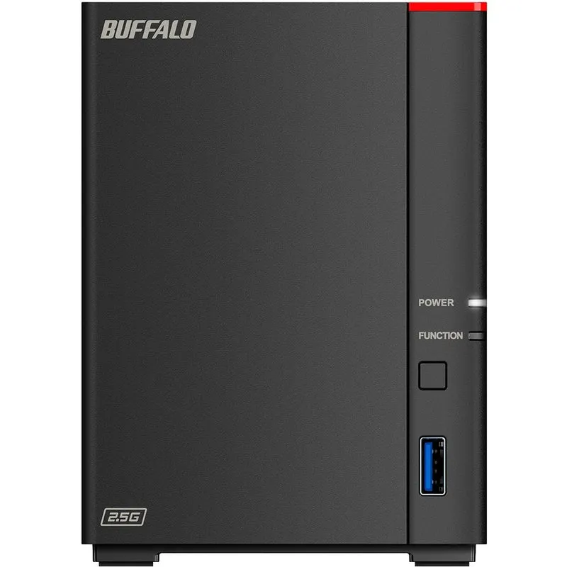 Stockage NAS Cloud personnel BUFFALO LinkStation SoHo 720 pour la maison et le bureau, disques durs de 8 To inclus LS720D0802B