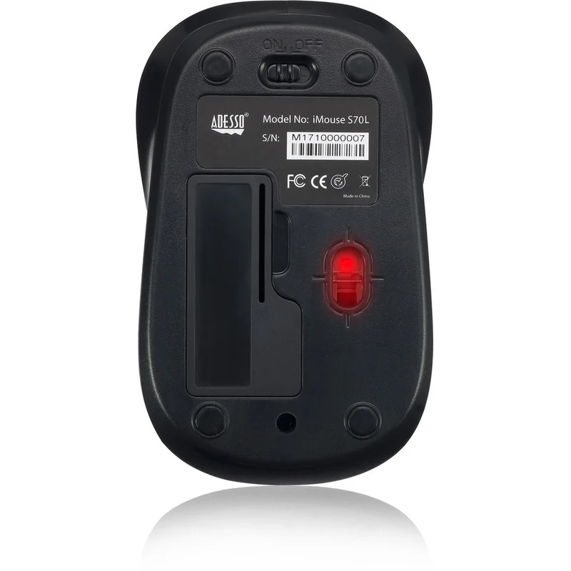 Adesso iMouse S70L - Souris optique sans fil Neon IMOUSE S70L