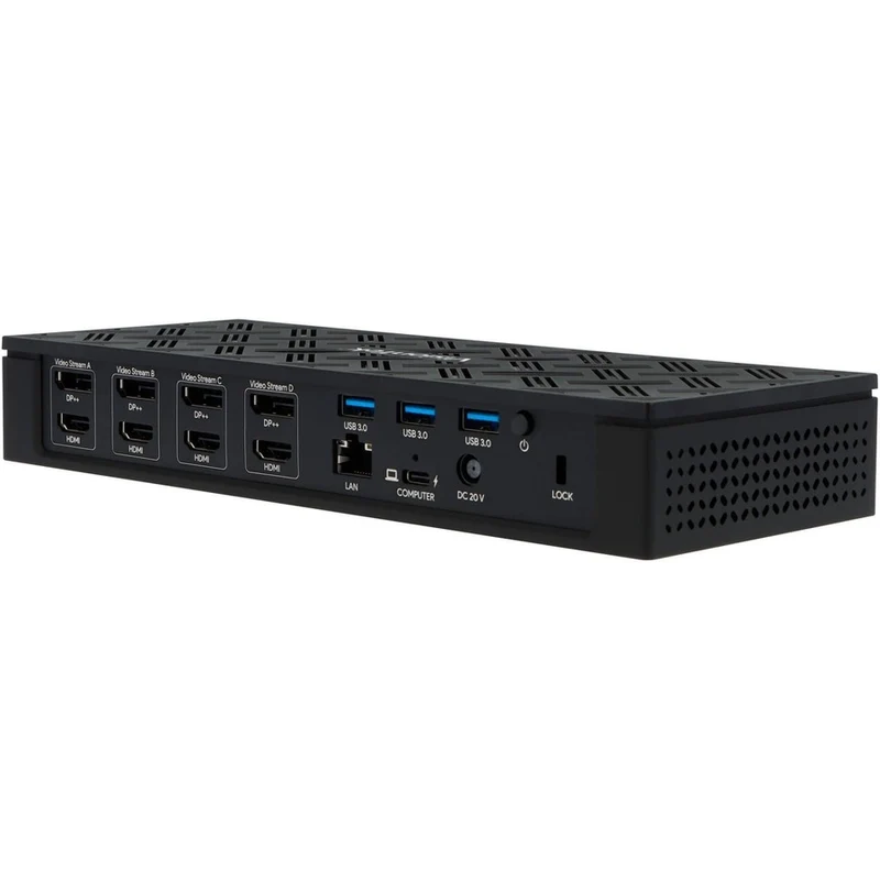 VisionTek VT8000 Quad Display 4k USB 3.0 et station d'accueil USB-C avec alimentation 100 W 901492