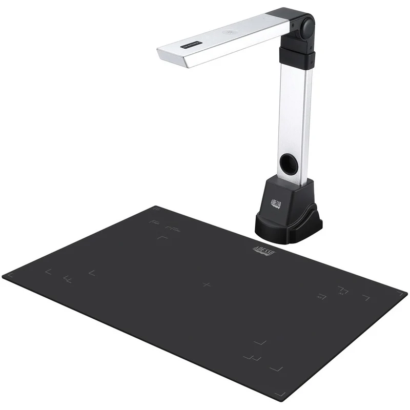 Scanner de documents A8 à focale fixe Adesso de 3 mégapixels avec fonction OCR Cybertrack 820