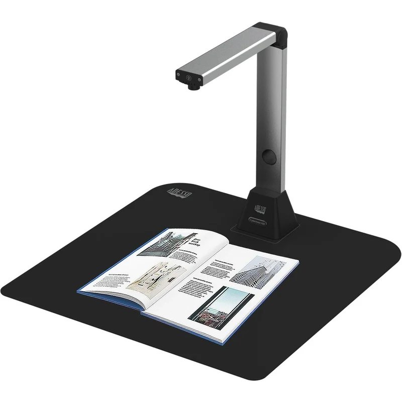 Scanner de documents A8 à focale fixe Adesso de 3 mégapixels avec fonction OCR Cybertrack 820