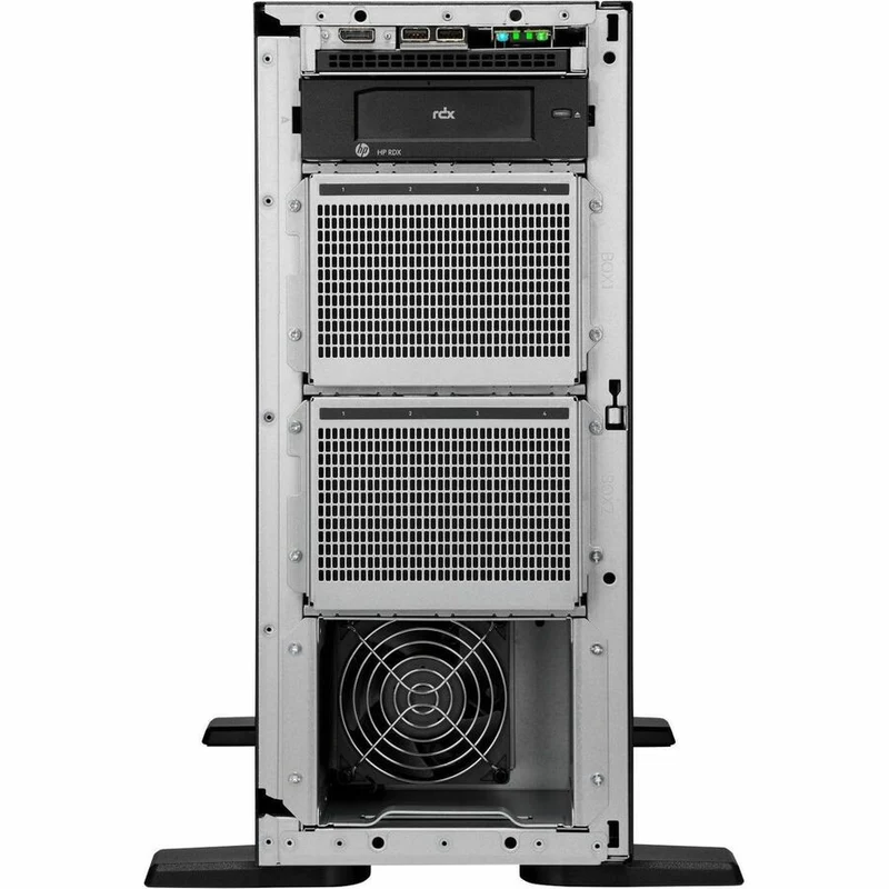 Serveur tour HPE ProLiant ML110 G11 4.5U - 1 x Intel Xeon Silver 4514Y 2 GHz - 64 Go de RAM - 1.92 To SSD - (2 x 960 Go) Configuration SSD - Contrôleur Serial ATA, Serial Attached SCSI (SAS) P71687-005