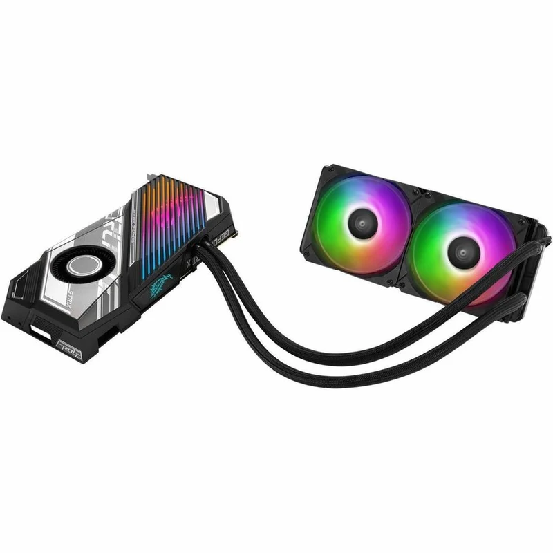 Carte graphique Asus ROG NVIDIA GeForce RTX 4090 - 24 Go GDDR6X ROGSTRIXLCRTX4090O24GGAM