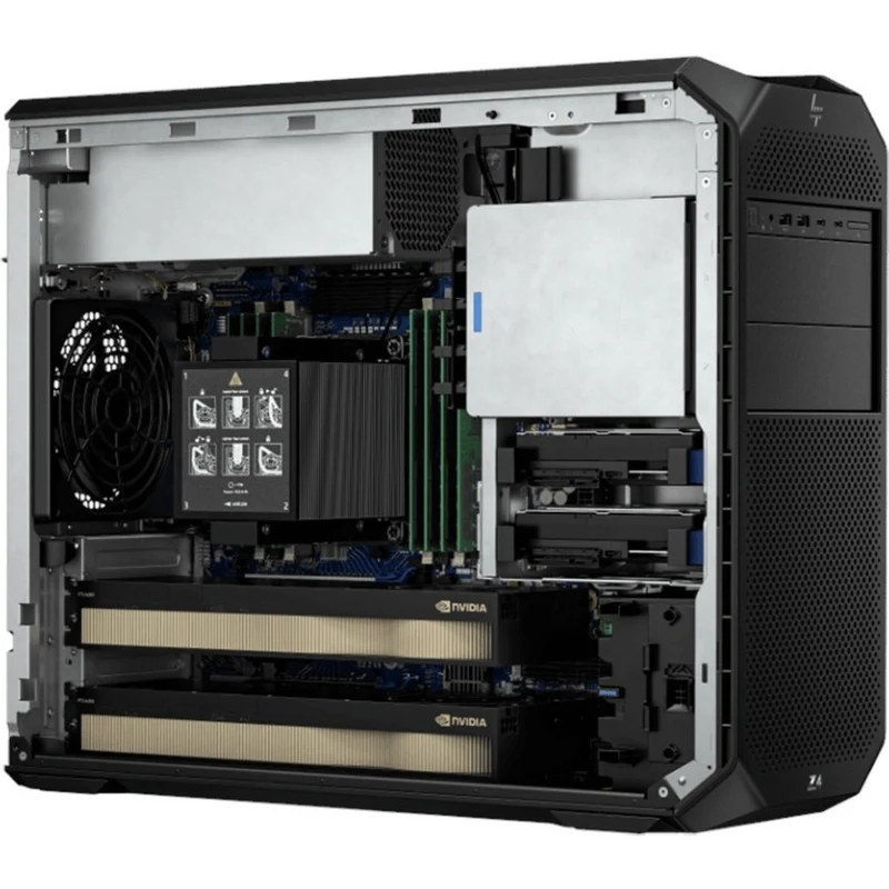 Station de travail HP Z4 G5 - 1 x Intel Xeon w3-2425 - Technologie vPro - 16 Go - SSD 512 Go - Tour - Noir 7X9F5UT#ABA