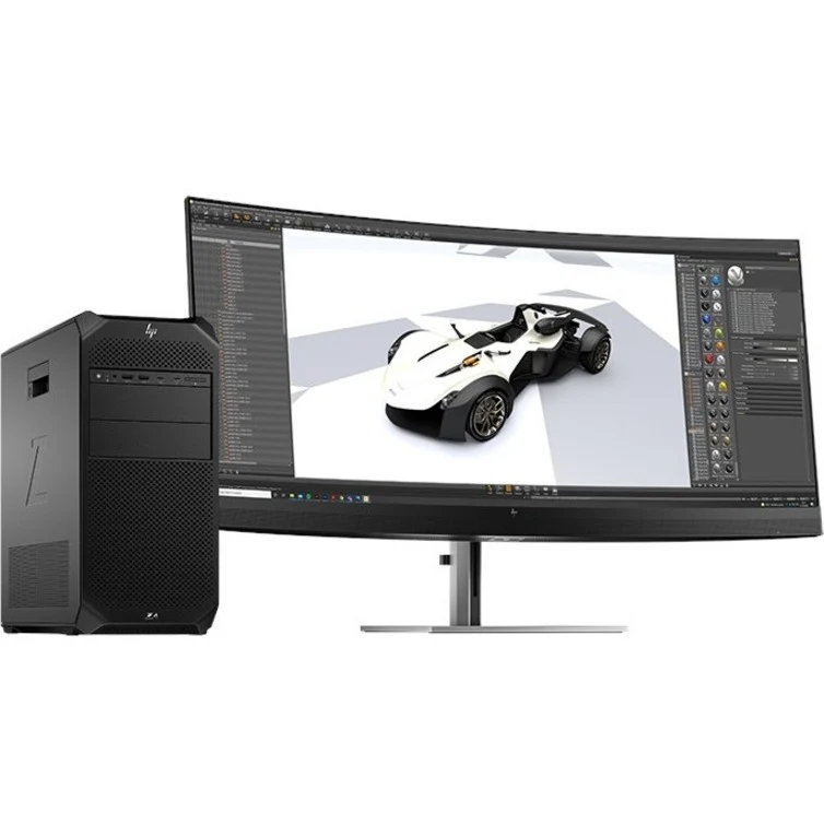 Station de travail HP Z4 G5 - 1 x Intel Xeon w3-2425 - Technologie vPro - 16 Go - SSD 512 Go - Tour - Noir 7X9F5UT#ABA