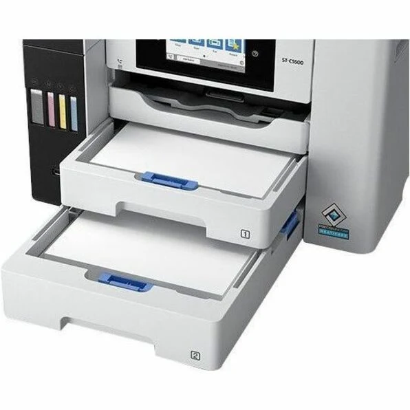Imprimante multifonction à jet d'encre filaire et sans fil Epson WorkForce Pro ST-C5500 - Couleur - Fax sortant uniquement C11CJ28202