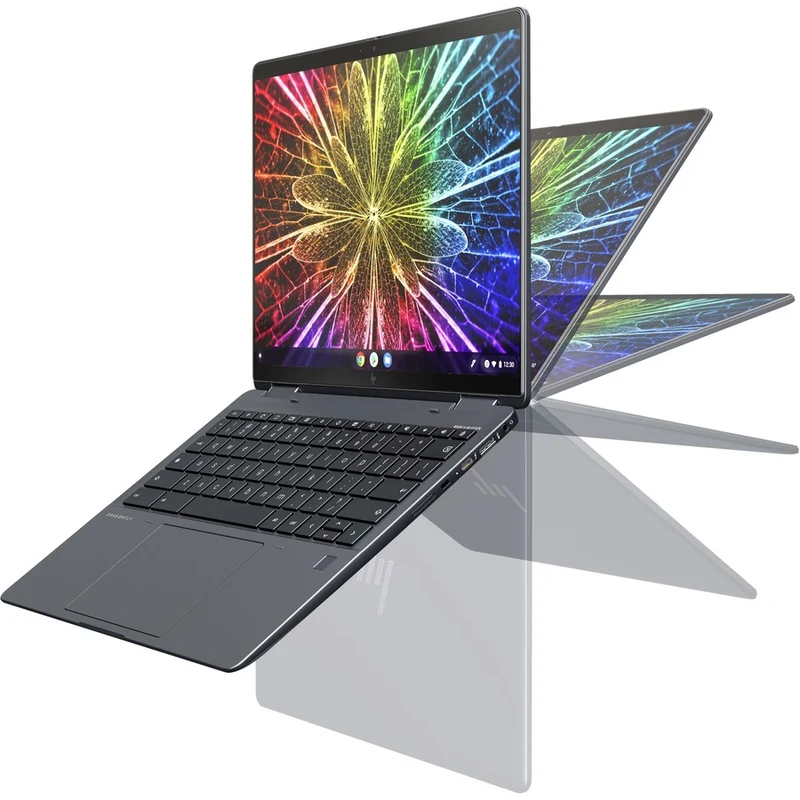 Chromebook convertible 13.5 en 2 à écran tactile HP Elite Dragonfly 1" - 2K - Intel Core i7 12e génération i7-1265U - Technologie vPro - Plateforme Intel Evo - 8 Go - SSD 512 Go - Clavier anglais 7A565UT#ABA