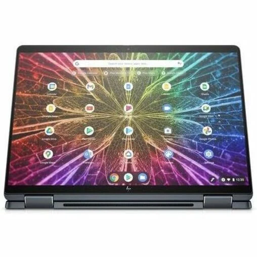 Chromebook convertible 13.5 en 2 HP Elite Dragonfly 1" - WUXGA+ - Intel Core i5 12e génération i5-1245U - Technologie vPro - Plateforme Intel Evo - 8 Go - SSD 256 Go - Clavier bilingue - Bleu ardoise 7A566UT#ABL