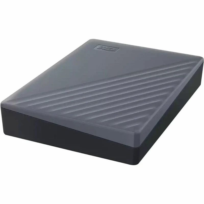 Disque dur externe portable WD My Passport WDBWML0020BGY-WESN 2 To - Gris silicone WDBWML0020BGY-WESN