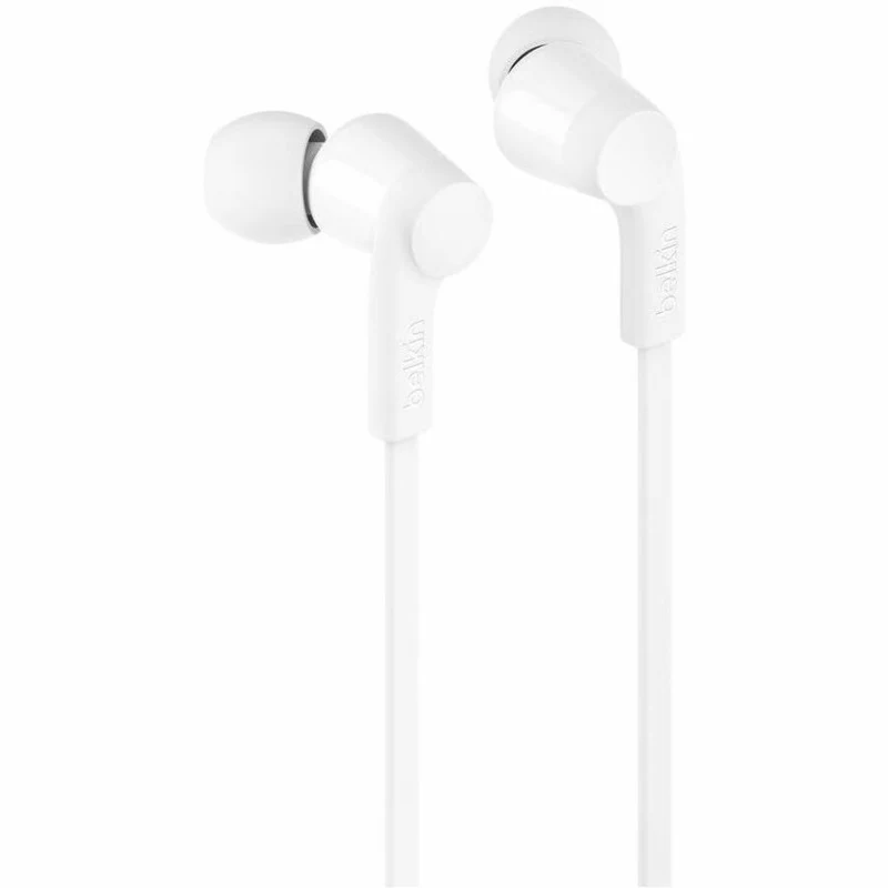 Écouteurs filaires USB-C Belkin SoundForm avec limiteur de volume réglable G3H0002FQWHV2