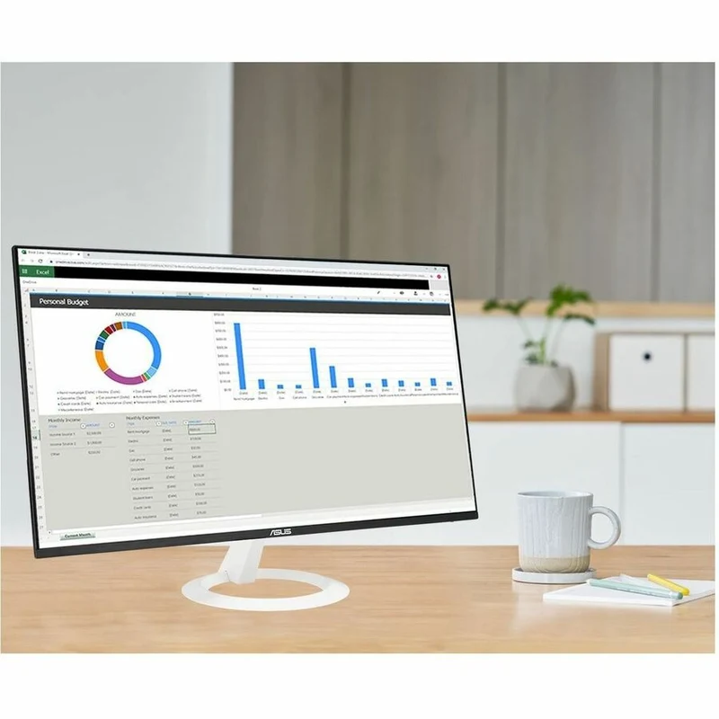 Moniteur LED de jeu Full HD Asus VZ27EHF-W de 27 pouces - 16:9 VZ27EHF-W