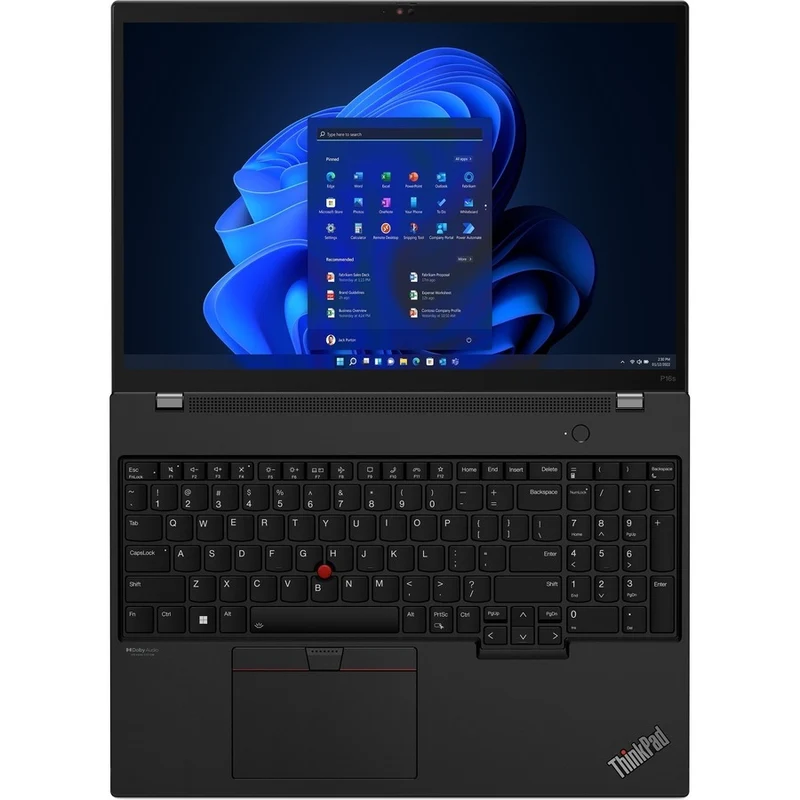 Station de travail mobile Lenovo ThinkPad P16s Gen 2 21HK001QUS 16" - WUXGA - Intel Core i7 13e génération i7-1360P - 32 Go - SSD 1 To - Clavier anglais - Villi Black 21HK001QUS