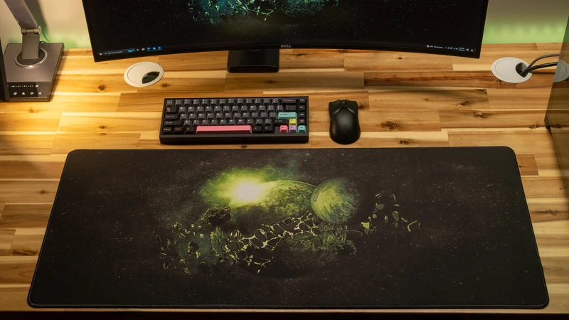 "Green Planet" — Empyrian Deskmat