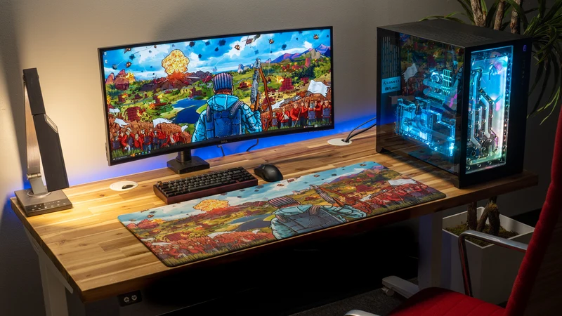 "Endgame" — Rust Deskmat