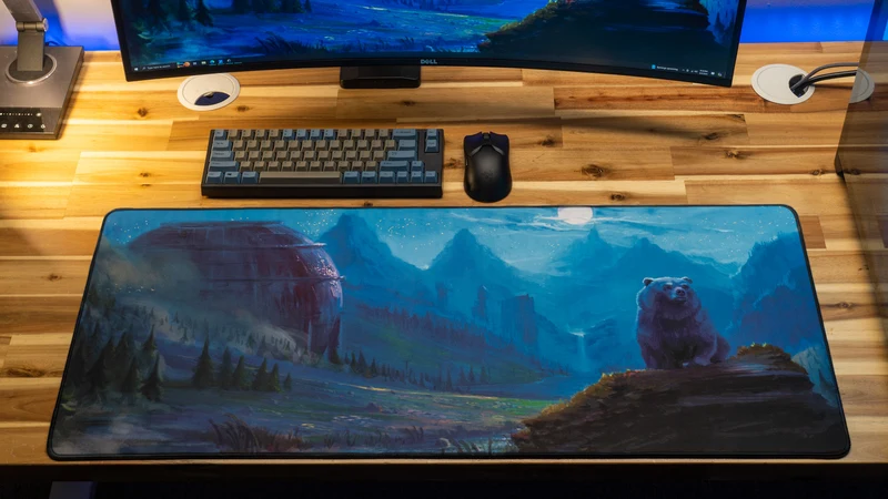 "Landscape" — Rust Deskmat