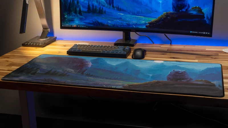 "Landscape" — Rust Deskmat