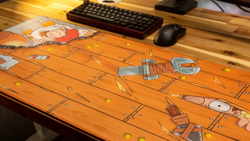 "Eco Raid" — Rust Deskmat
