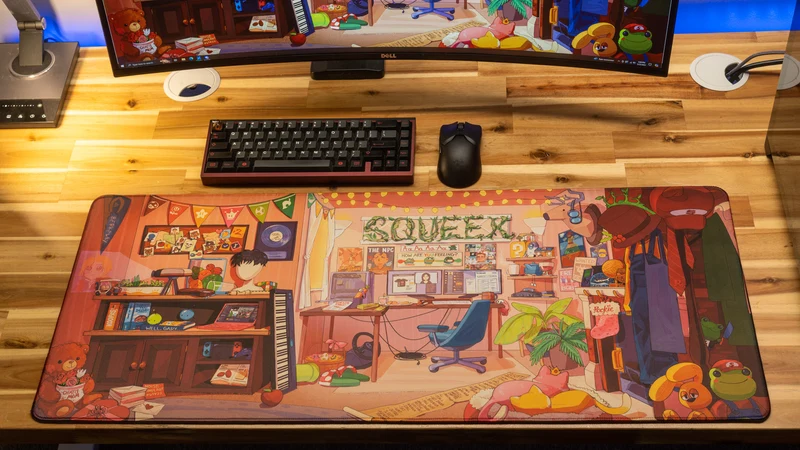 "The Pookie Pad" — Squeex Deskmat