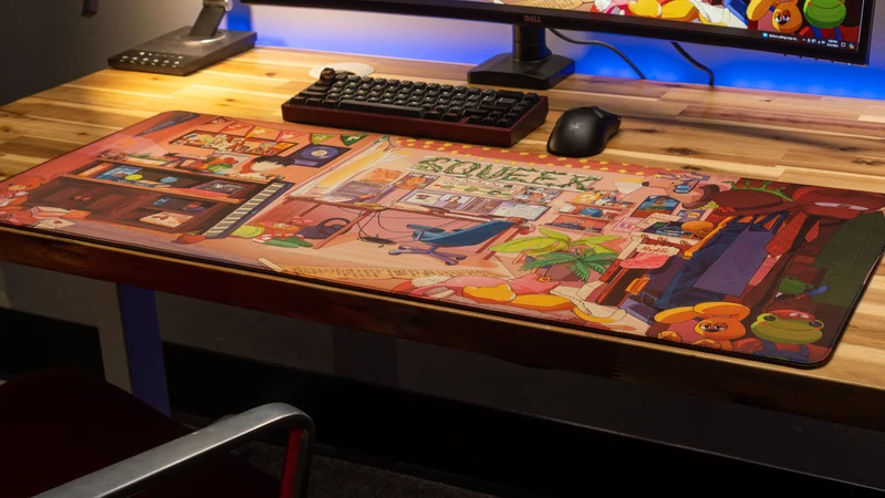"The Pookie Pad" — Squeex Deskmat