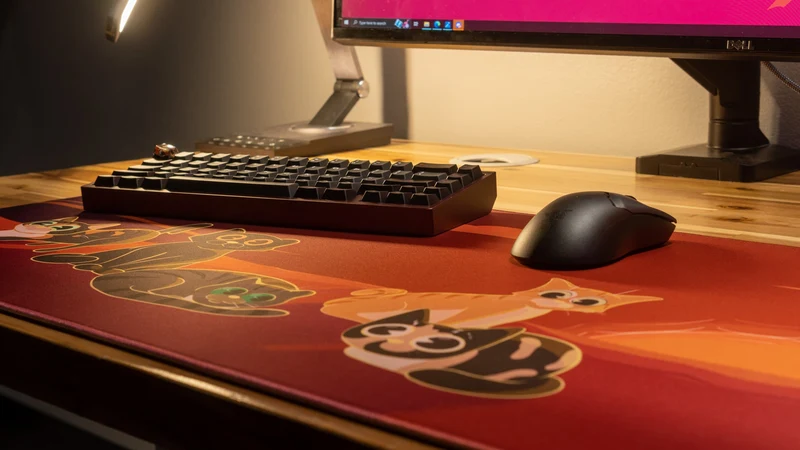 "Meowvelous Morning" IV — Dooley Noted Deskmat
