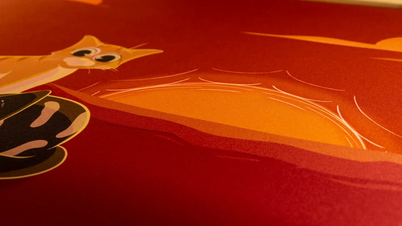 "Meowvelous Morning" IV — Dooley Noted Deskmat