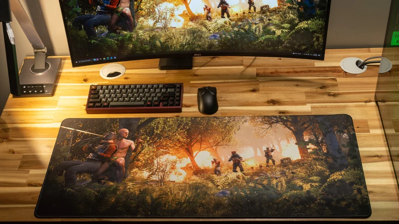 "THE PLAYMAKER" — A1DAN8992 Deskmat