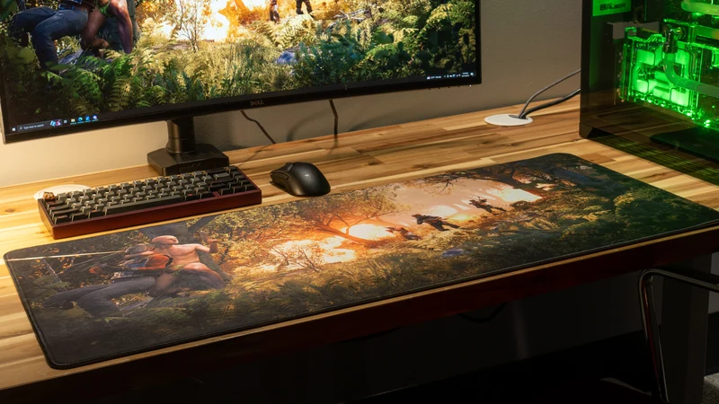 "THE PLAYMAKER" — A1DAN8992 Deskmat