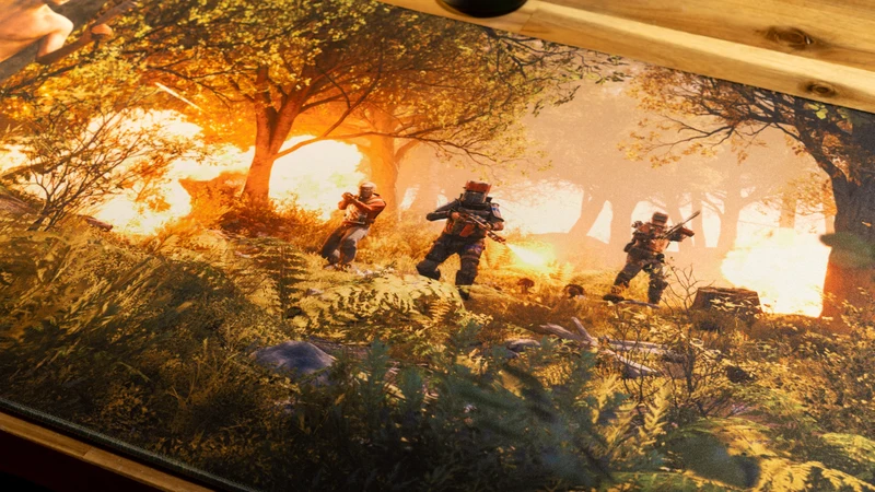 "THE PLAYMAKER" — A1DAN8992 Deskmat