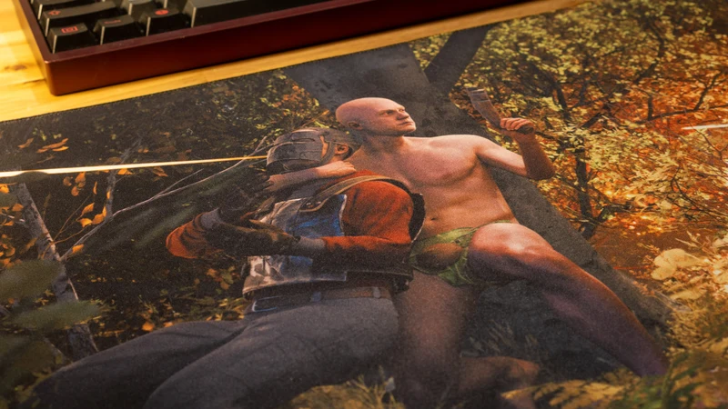 "THE PLAYMAKER" — A1DAN8992 Deskmat